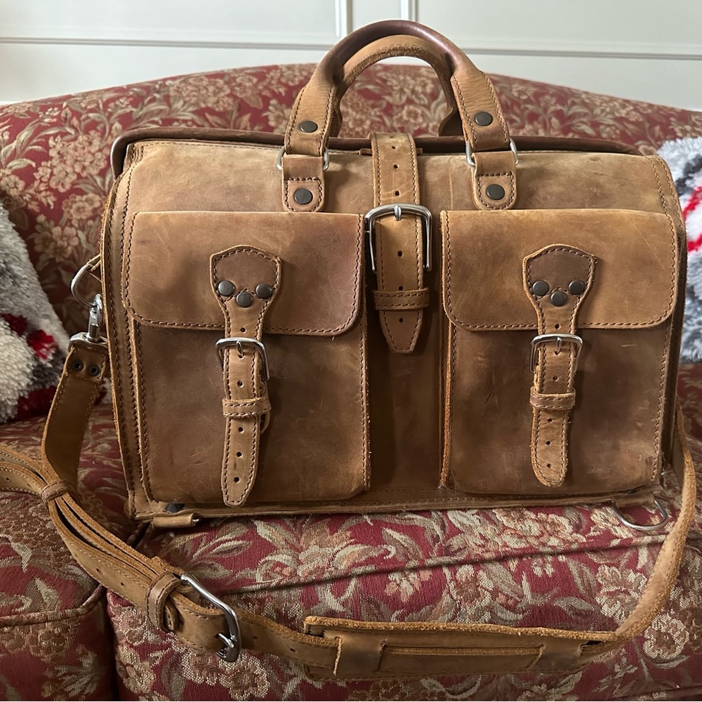 Saddleback Leather Co. Barristers Briefcase